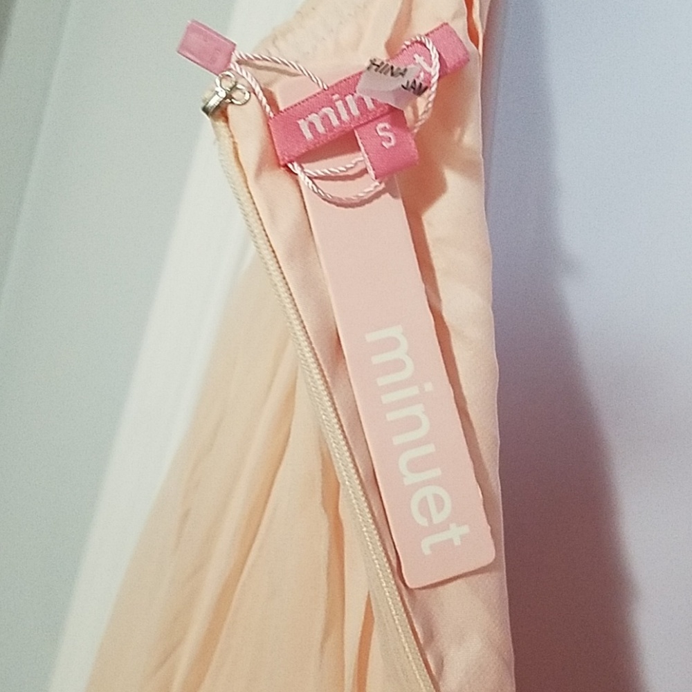 Minuet Pleated Spaghetti Strap Dress - Picture 4 of 4